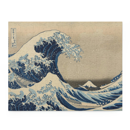 Under the Wave off Kanagawa Puzzle (120, 252, 500-Piece Puzzle)