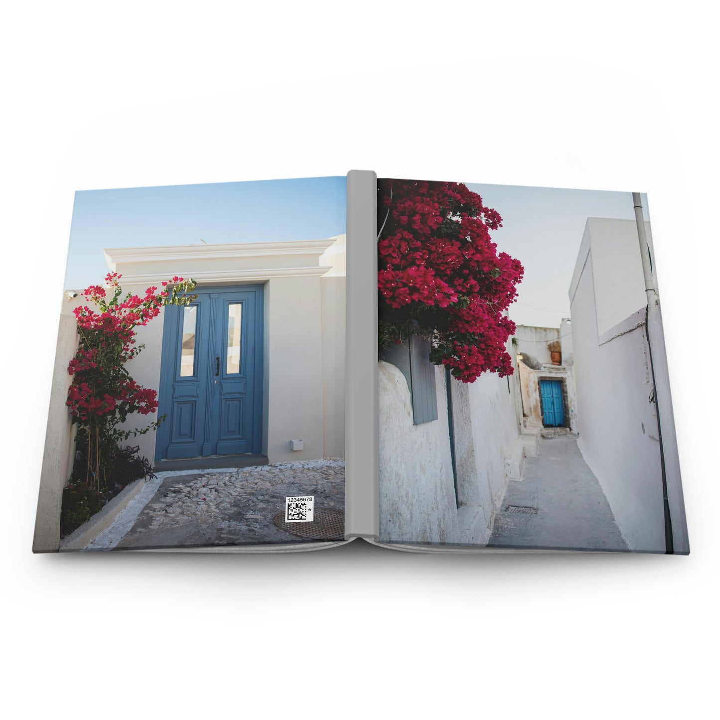 Greek doors, Zara Neifield Photography- Hardcover Journal Matte
