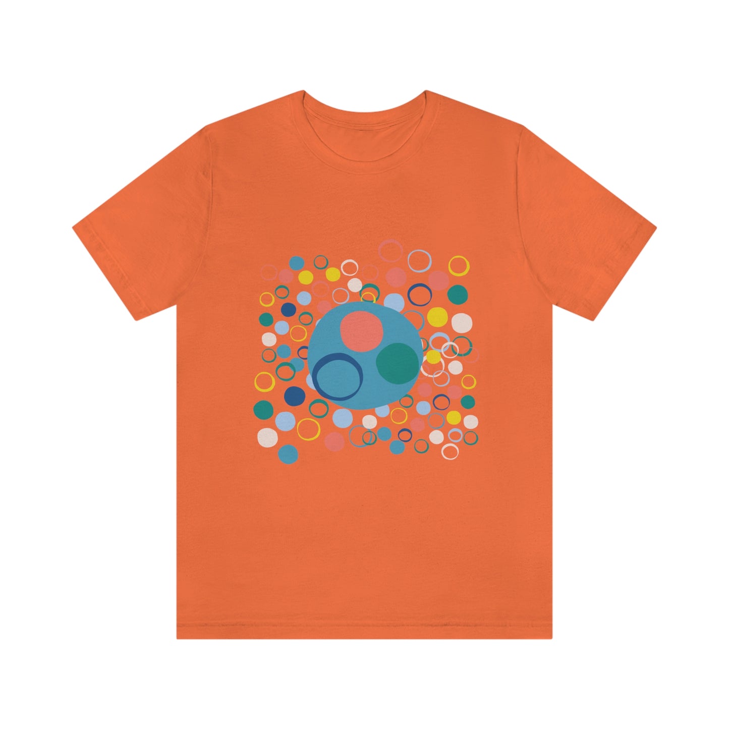 Abstract circles - Unisex Jersey Short Sleeve Tee