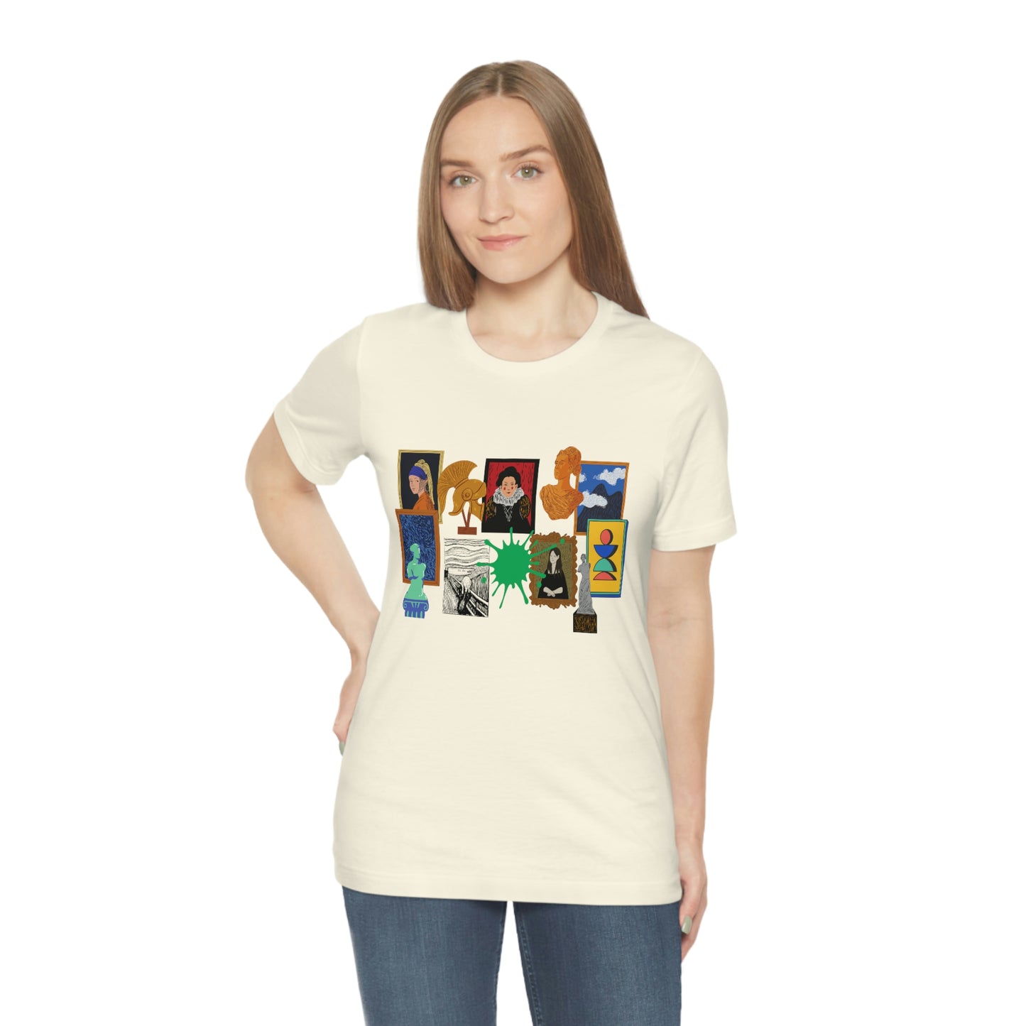 Art Collage - Unisex Jersey Short Sleeve Tee