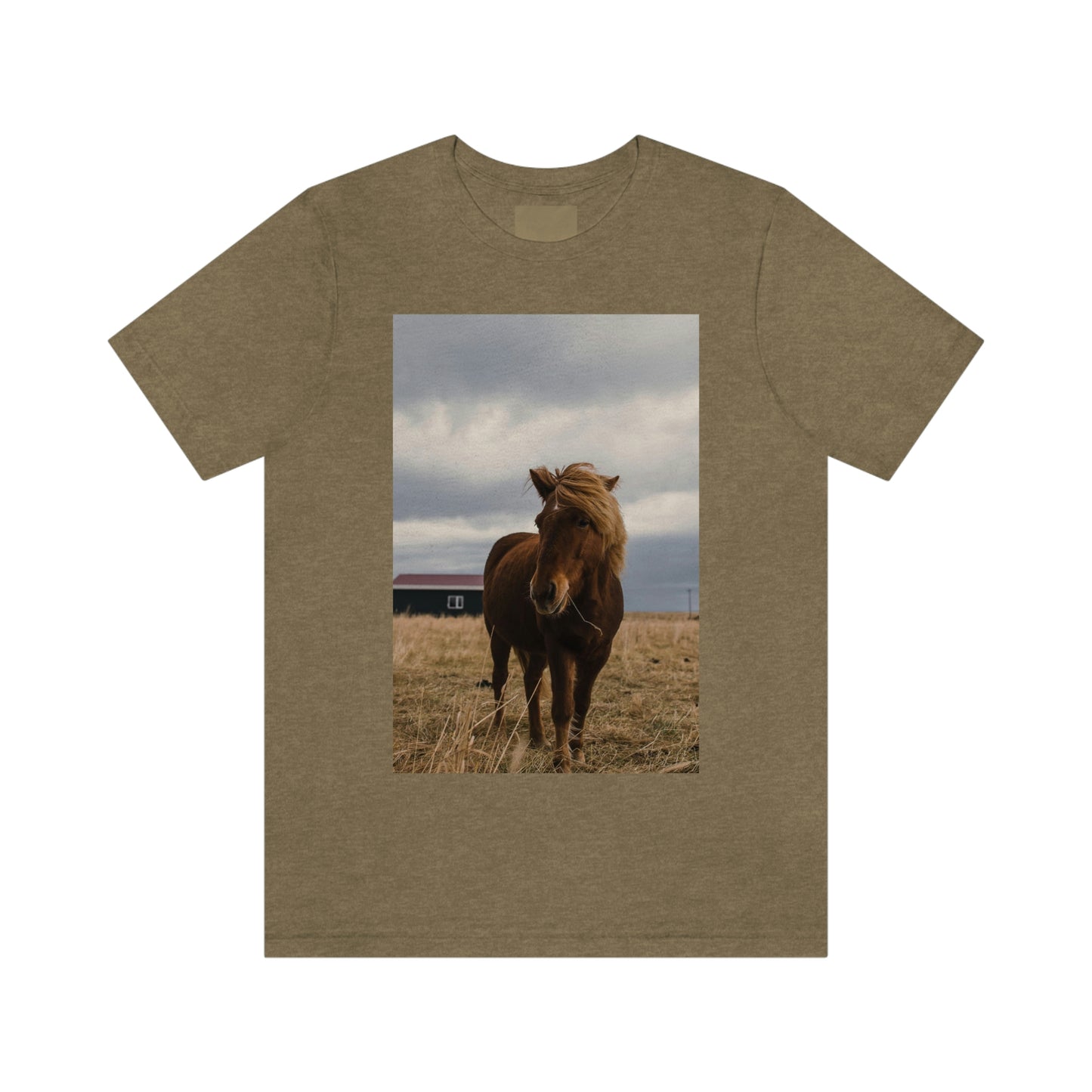 Icelandic Horse, Zara Neifield Photography - Unisex Jersey Short Sleeve Tee