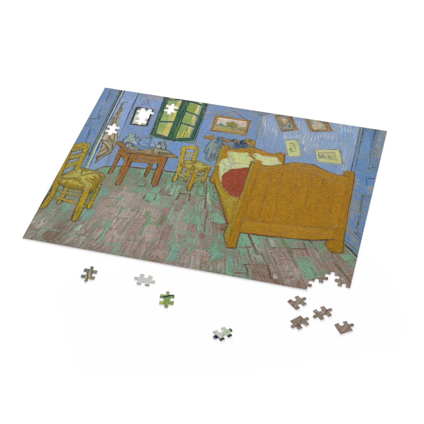 The Bedroom, Vincent Van Gogh (120, 252, 500-Piece Puzzle)