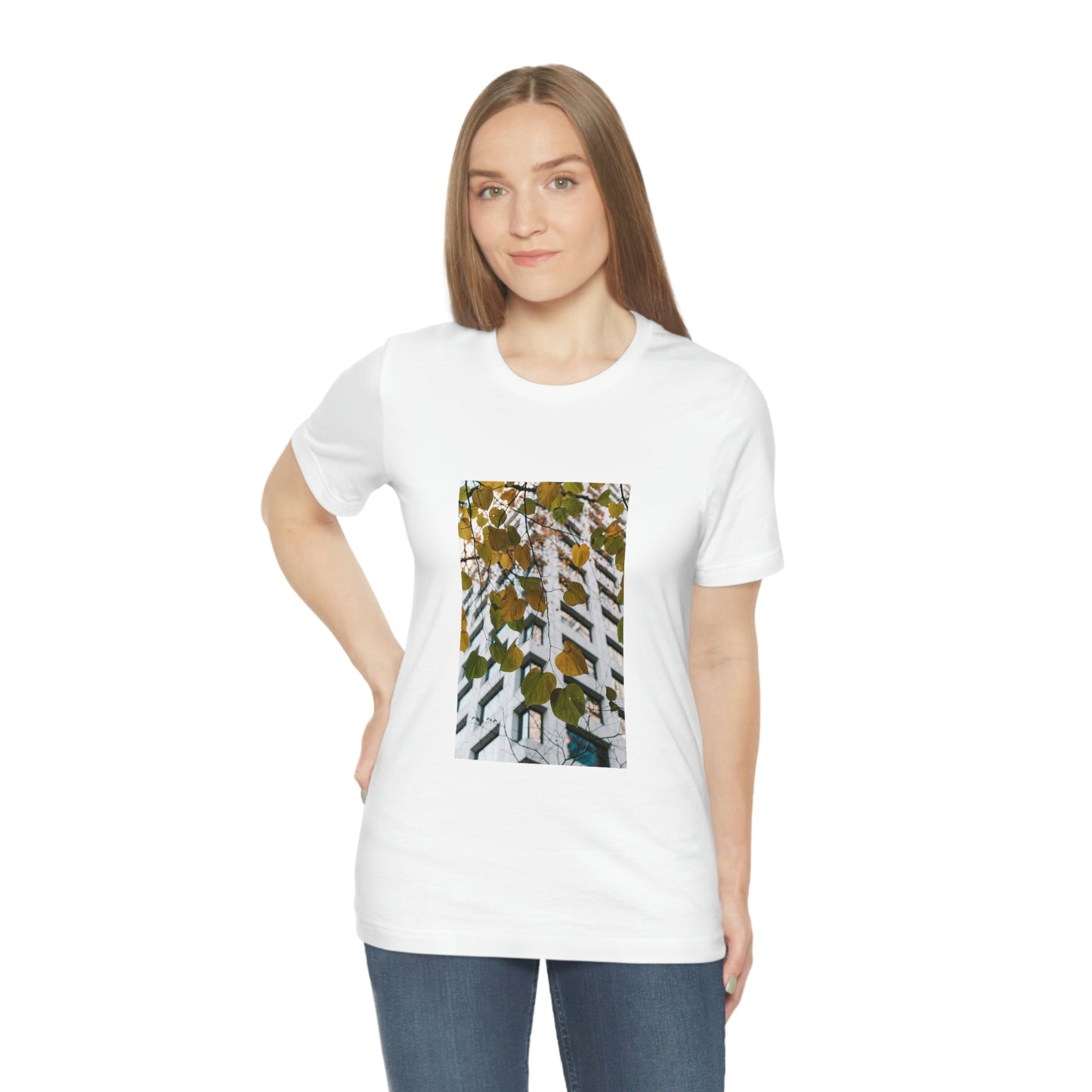 Leaves- Zara Neifield Photography - Unisex Jersey Short Sleeve Tee