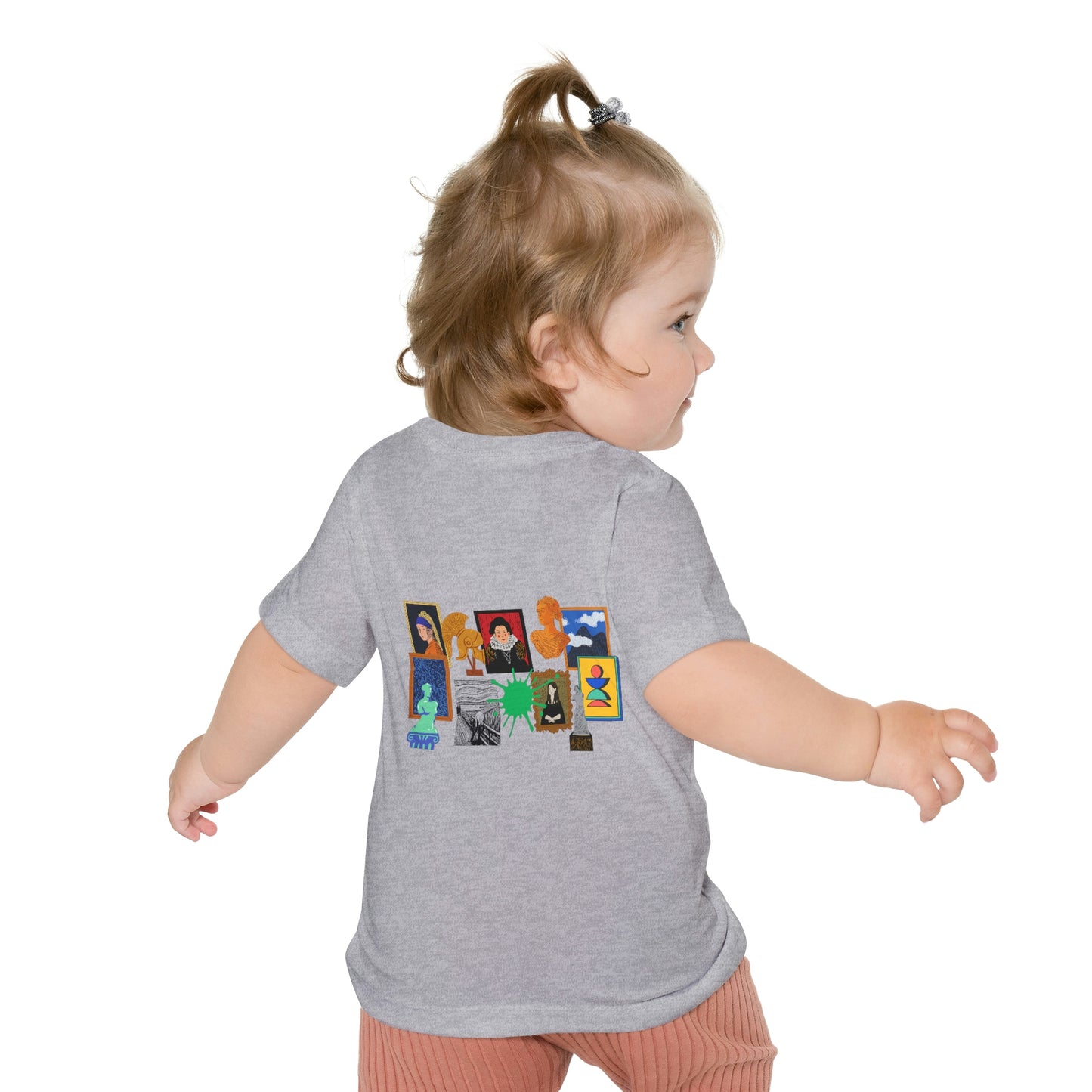 Art Collage Baby Short Sleeve T-Shirt