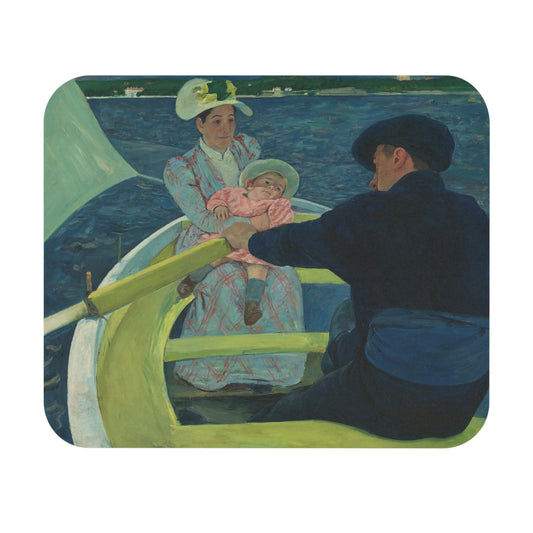 The Boating Party, Mary Cassat Mouse Pad (Rectangle)