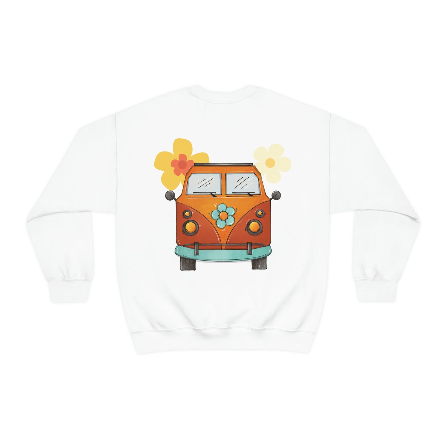 Flower Power - Unisex Heavy Blend™ Crewneck Sweatshirt