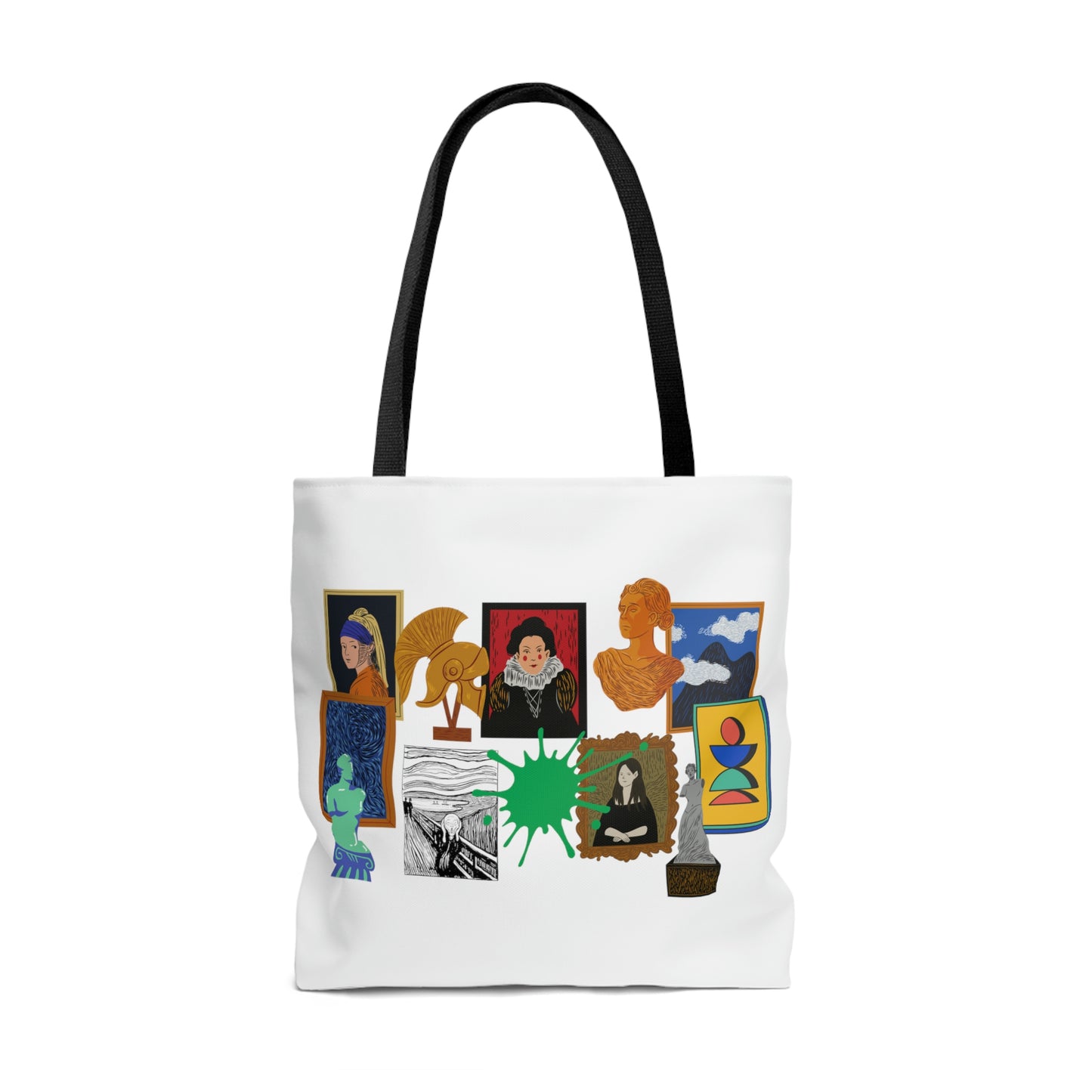 Art Collage Tote Bag