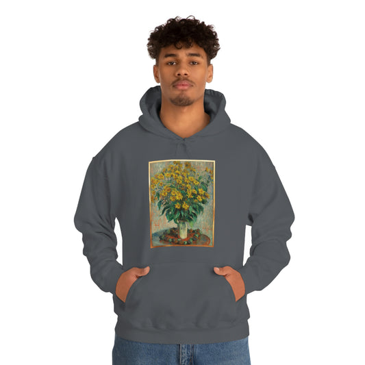 Monet Flowers - Unisex Heavy Blend™ Hooded Sweatshirt