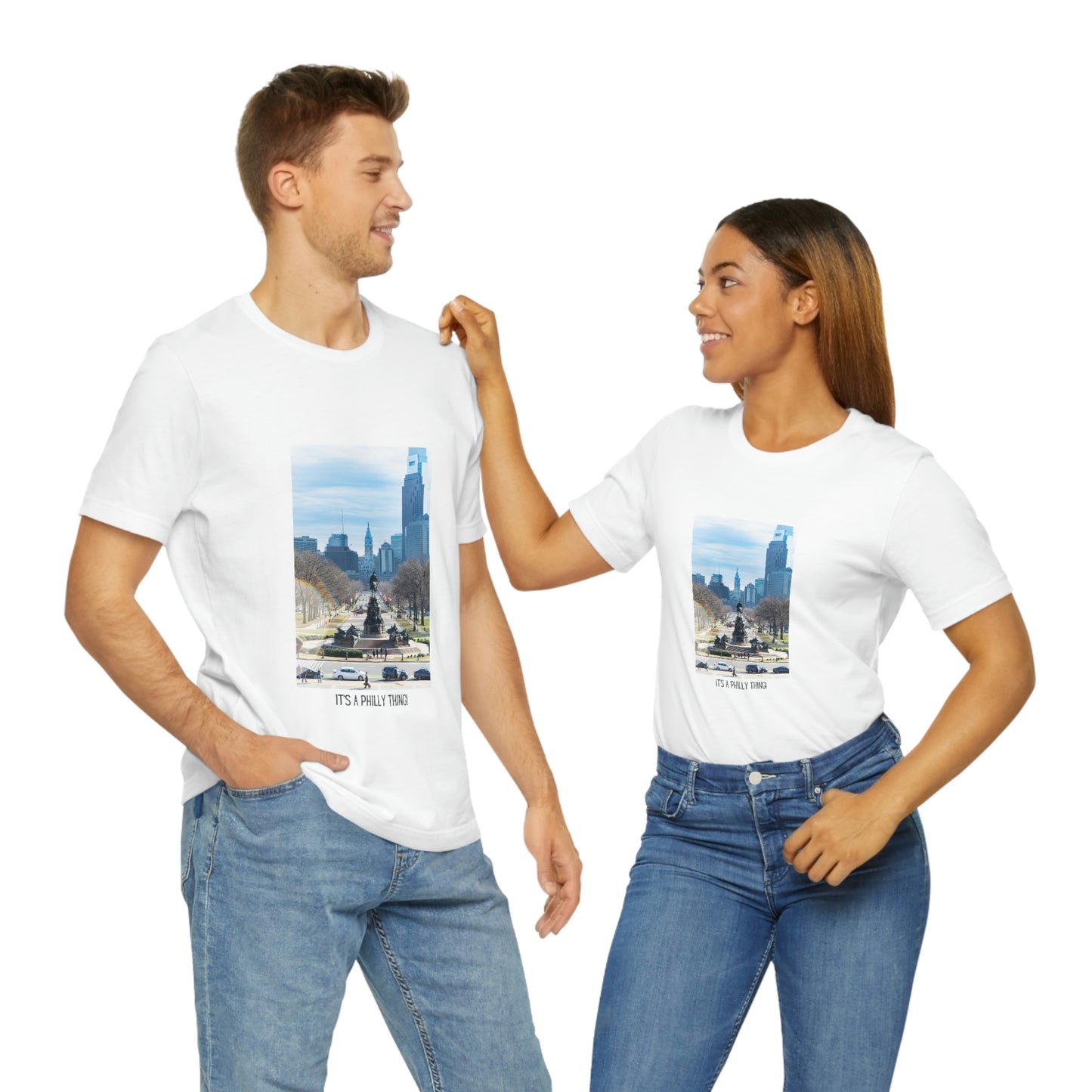 Philadelphia Zara Neifield Photography - Unisex Jersey Short Sleeve Tee