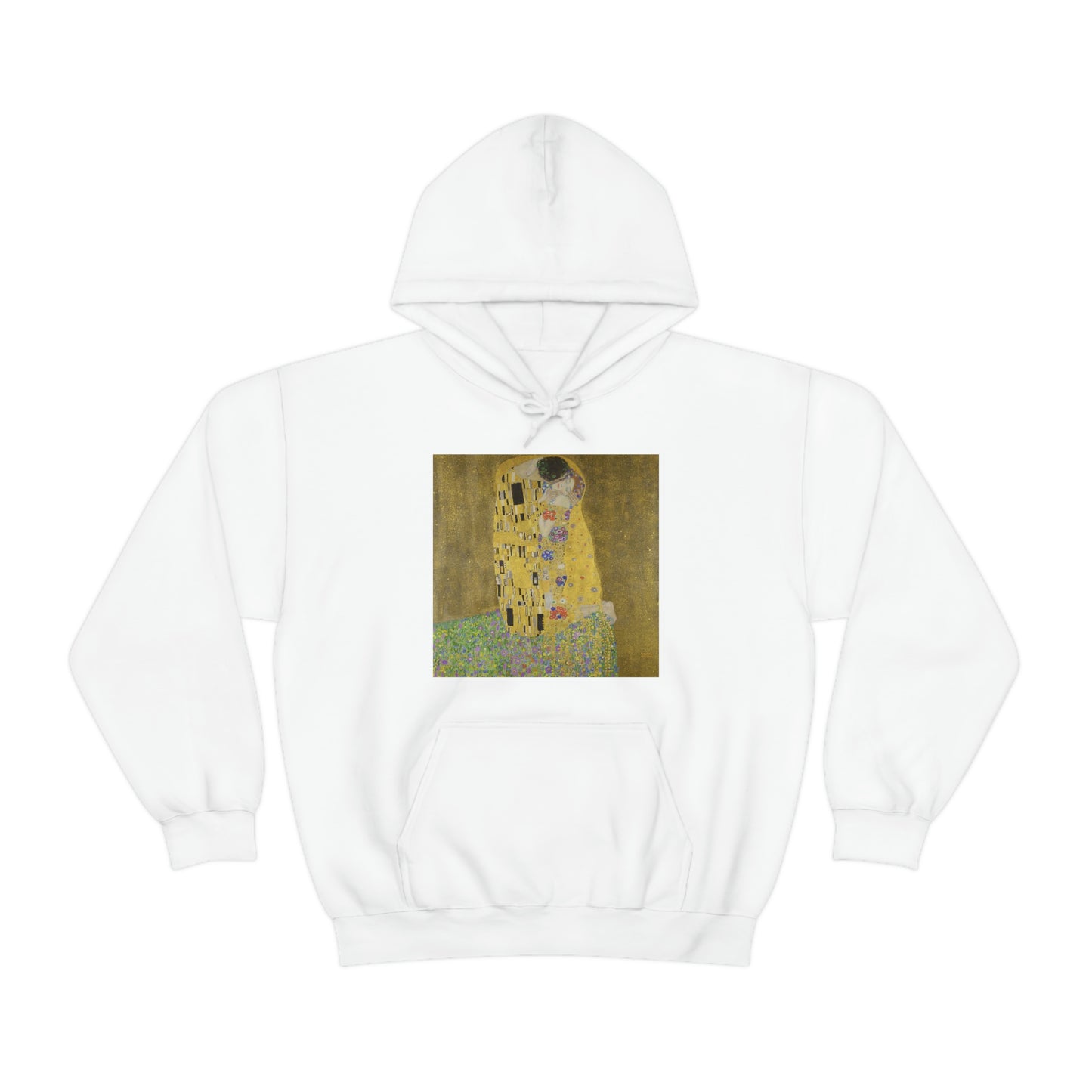 The Kiss, Gustav Klimt- Unisex Heavy Blend™ Hooded Sweatshirt