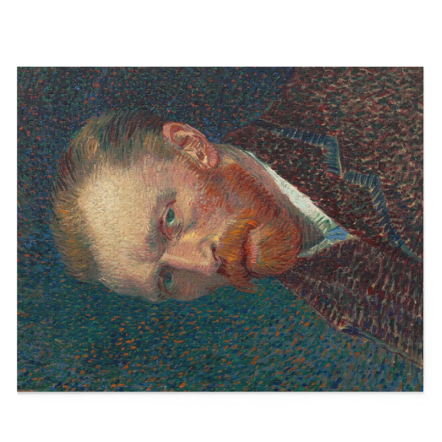 Self Portrait, Vincent Van Gogh (120, 252, 500-Piece Puzzle)