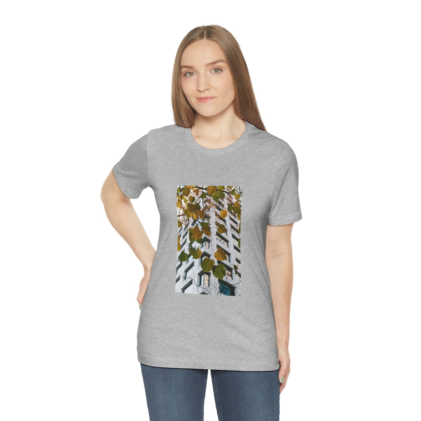 Leaves- Zara Neifield Photography - Unisex Jersey Short Sleeve Tee