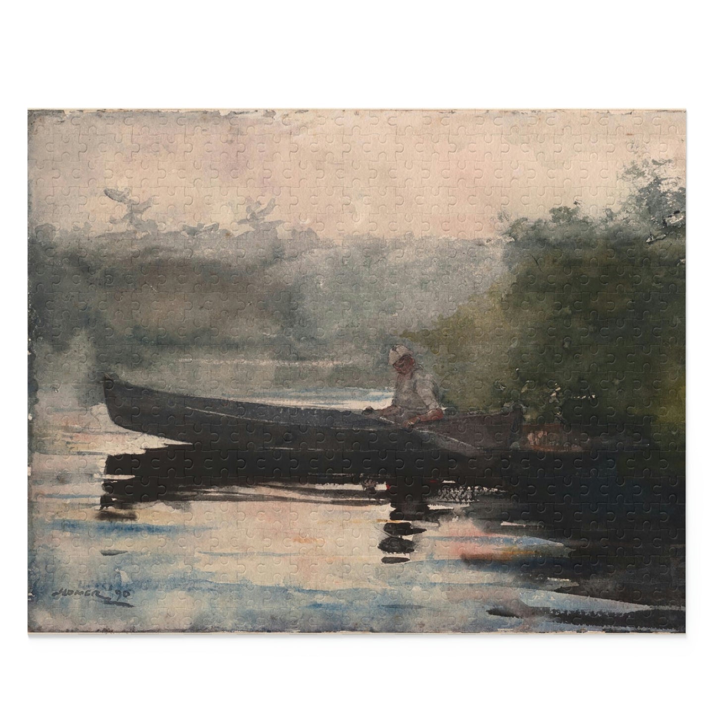 The End of the Day, Winslow Homer(120, 252, 500-Piece Puzzle)