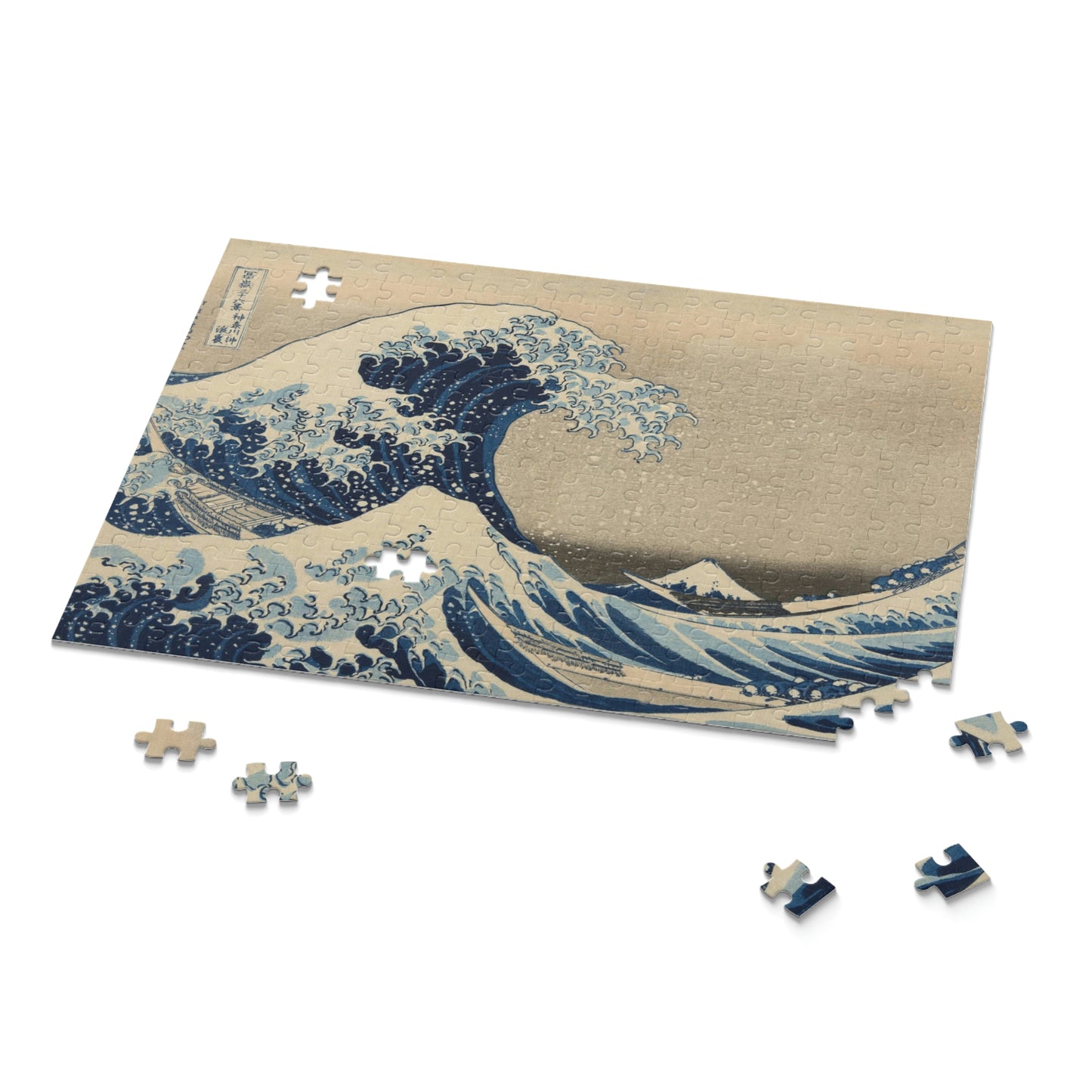 Under the Wave off Kanagawa Puzzle (120, 252, 500-Piece Puzzle)