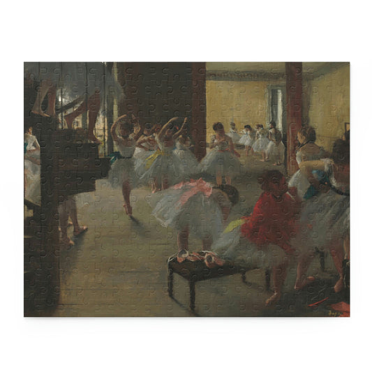 The Dance Class, Edgar Degas (120, 252, 500-Piece Puzzle)