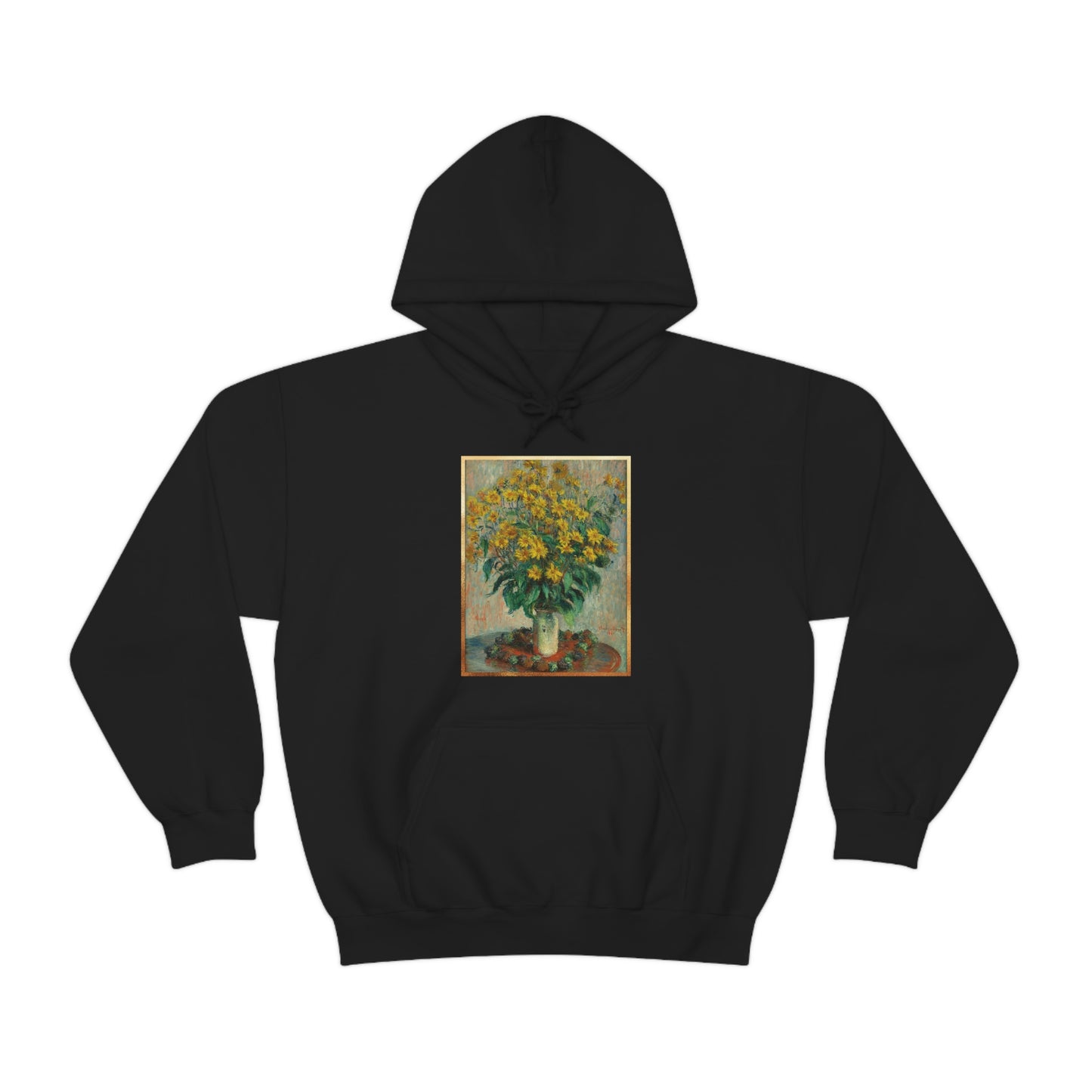 Monet Flowers - Unisex Heavy Blend™ Hooded Sweatshirt