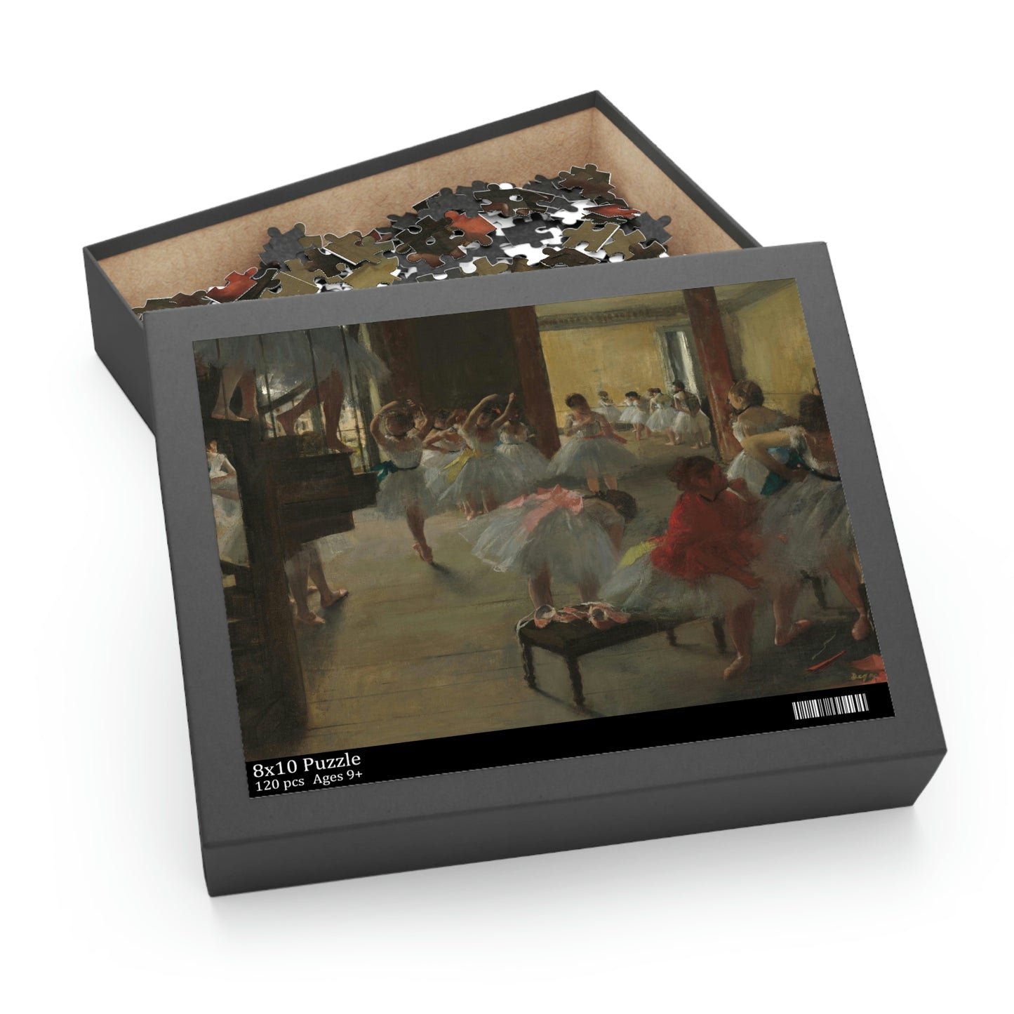 The Dance Class, Edgar Degas (120, 252, 500-Piece Puzzle)