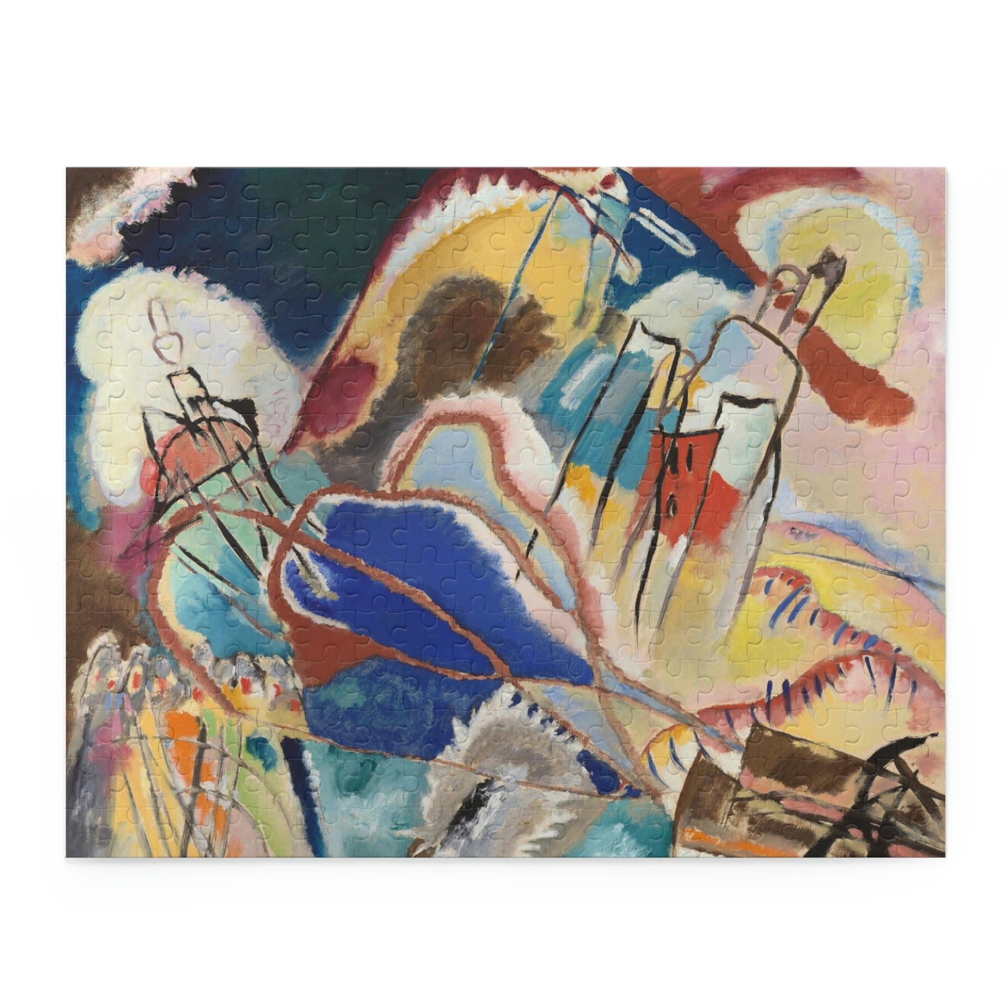 Improvisation No. 30, Vasily Kandinsky (120, 252, 500-Piece Puzzle)