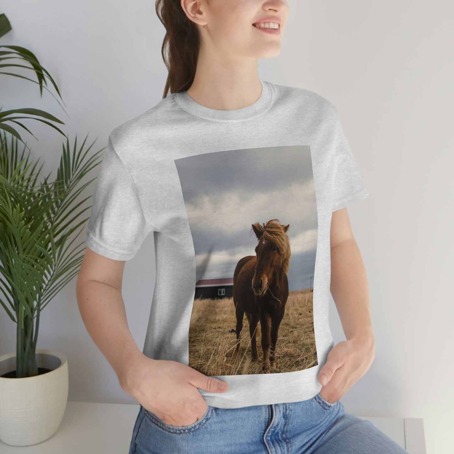 Icelandic Horse, Zara Neifield Photography - Unisex Jersey Short Sleeve Tee