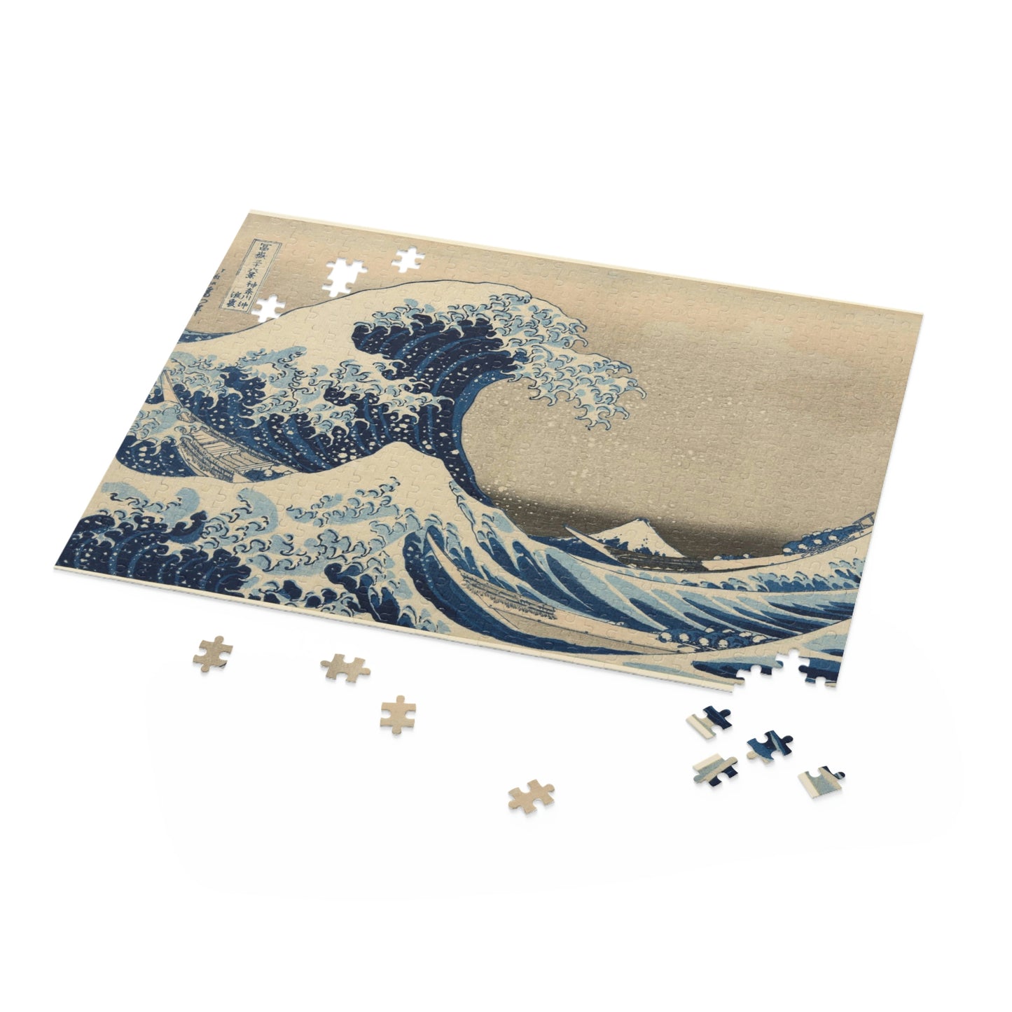 Under the Wave off Kanagawa Puzzle (120, 252, 500-Piece Puzzle)