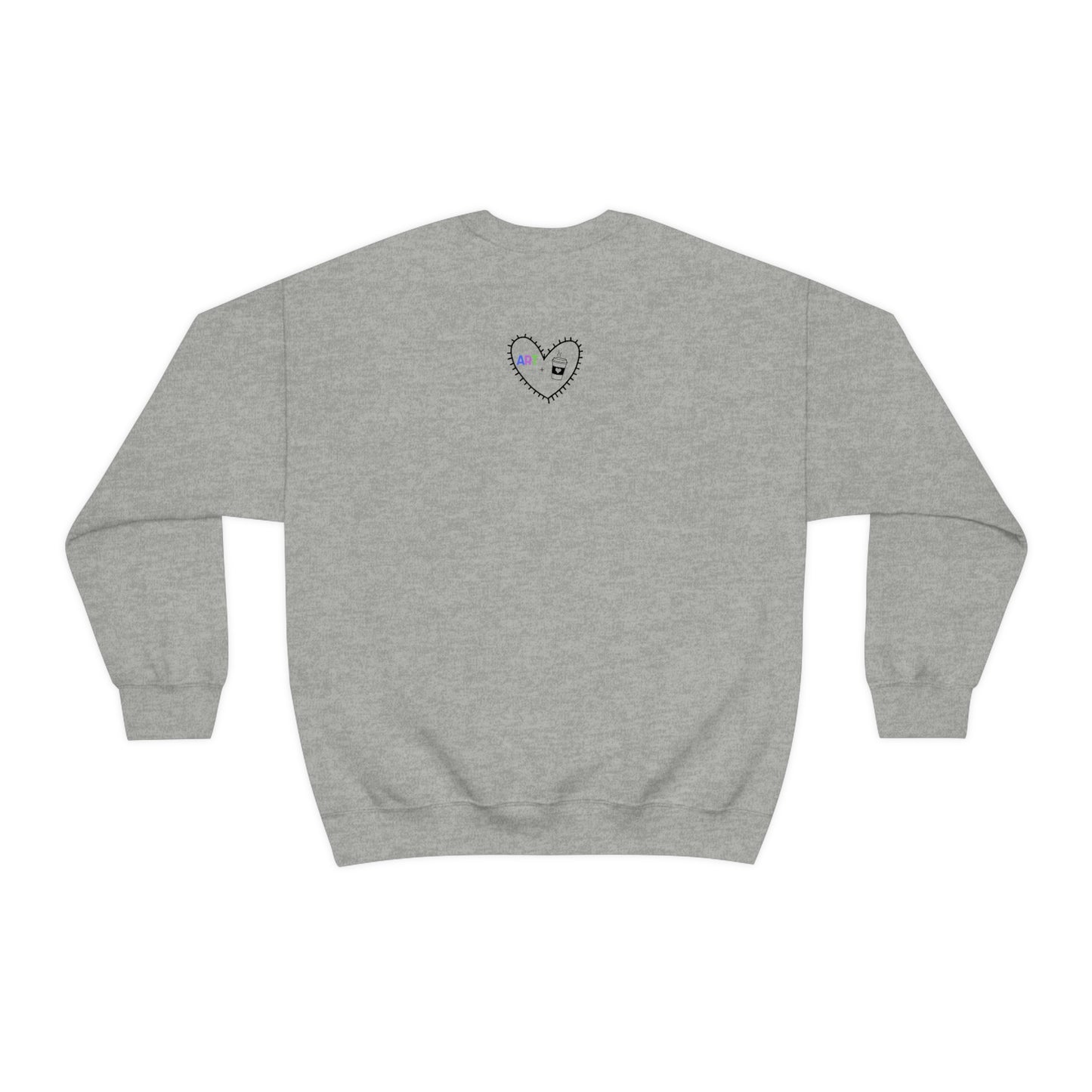 Art + Coffee - Unisex Heavy Blend™ Crewneck Sweatshirt