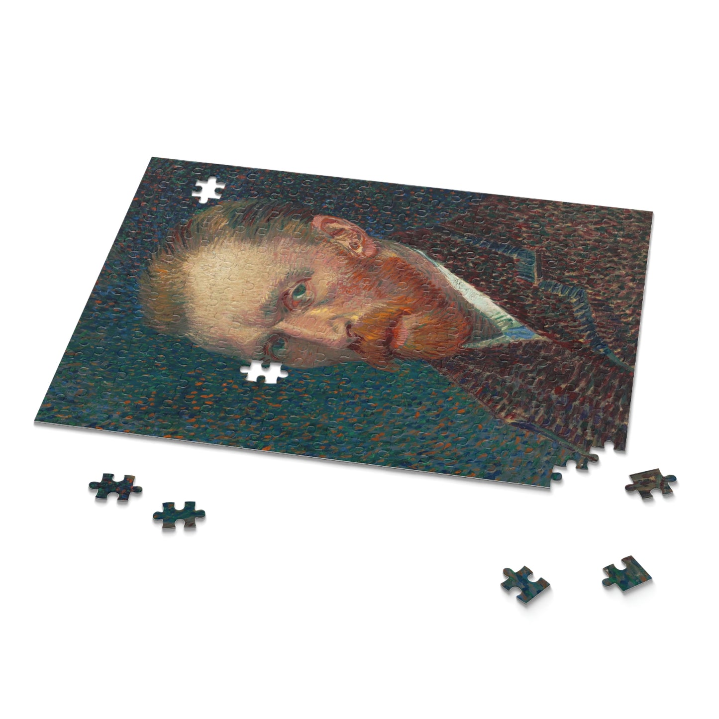 Self Portrait, Vincent Van Gogh (120, 252, 500-Piece Puzzle)