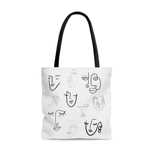 Faces  - Tote Bag