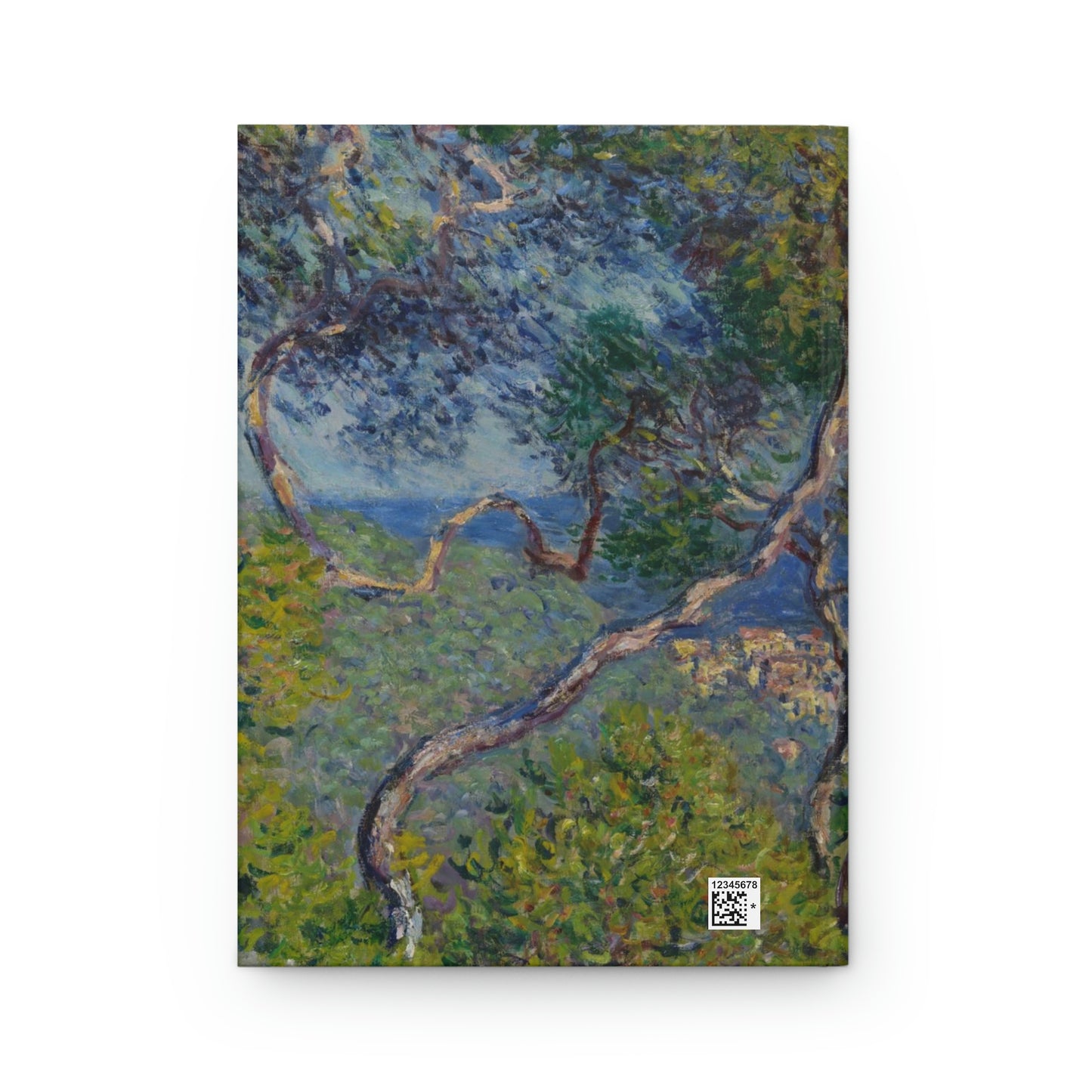 Bordighera, Claude Monet - Hardcover Journal Matte