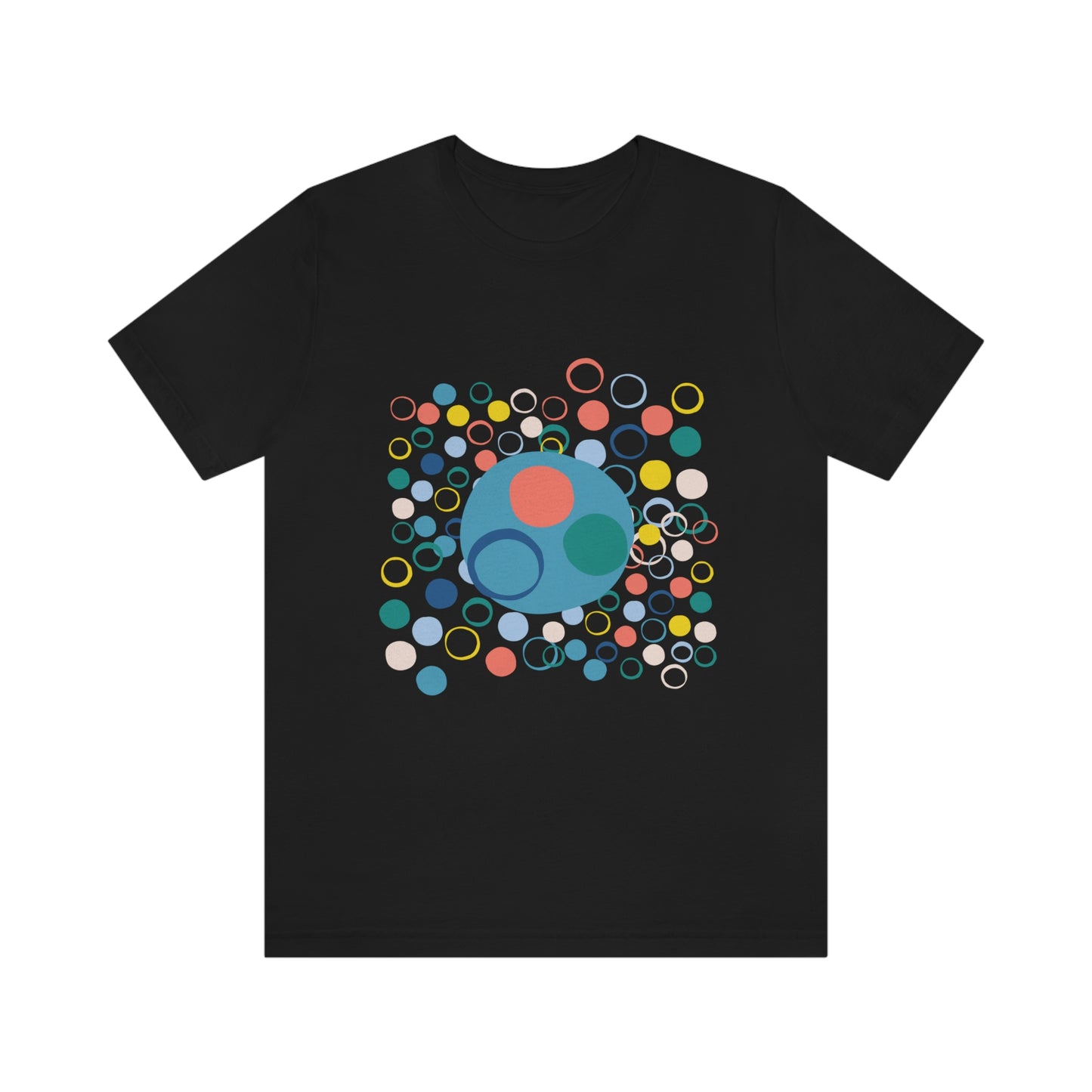 Abstract circles - Unisex Jersey Short Sleeve Tee