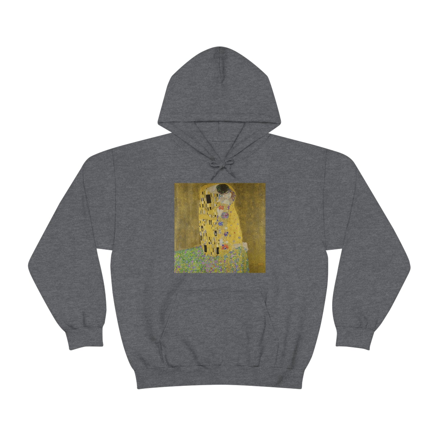 The Kiss, Gustav Klimt- Unisex Heavy Blend™ Hooded Sweatshirt