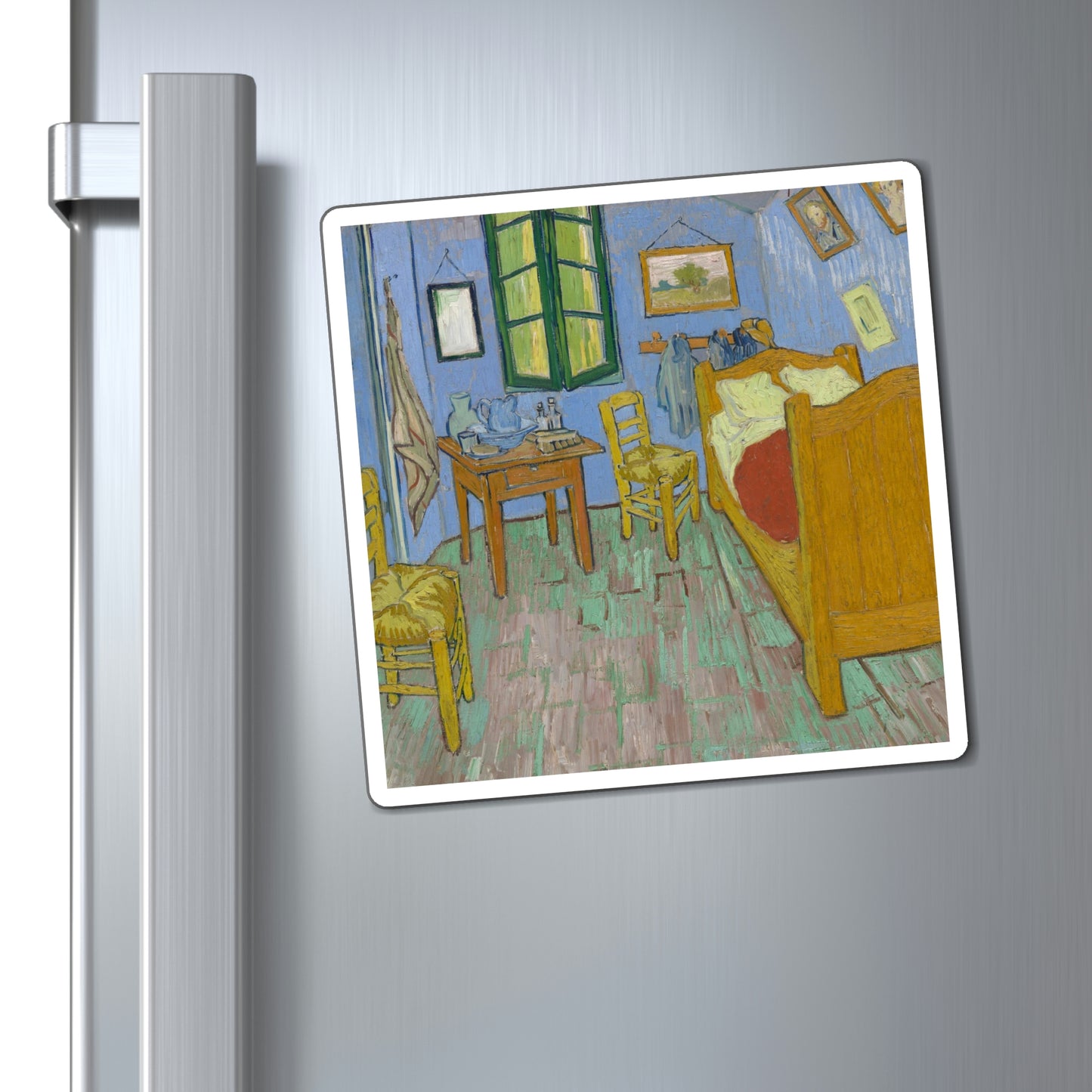 The Bedroom, Vincent Van Gogh - Magnets