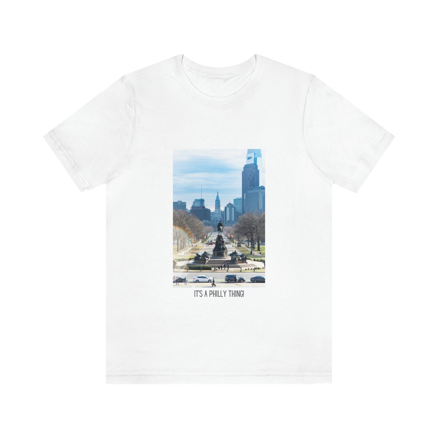 Philadelphia Zara Neifield Photography - Unisex Jersey Short Sleeve Tee