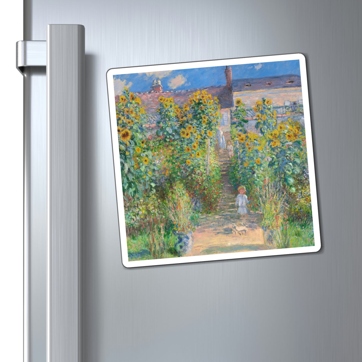 The Artist's Garden, Monet - Magnets