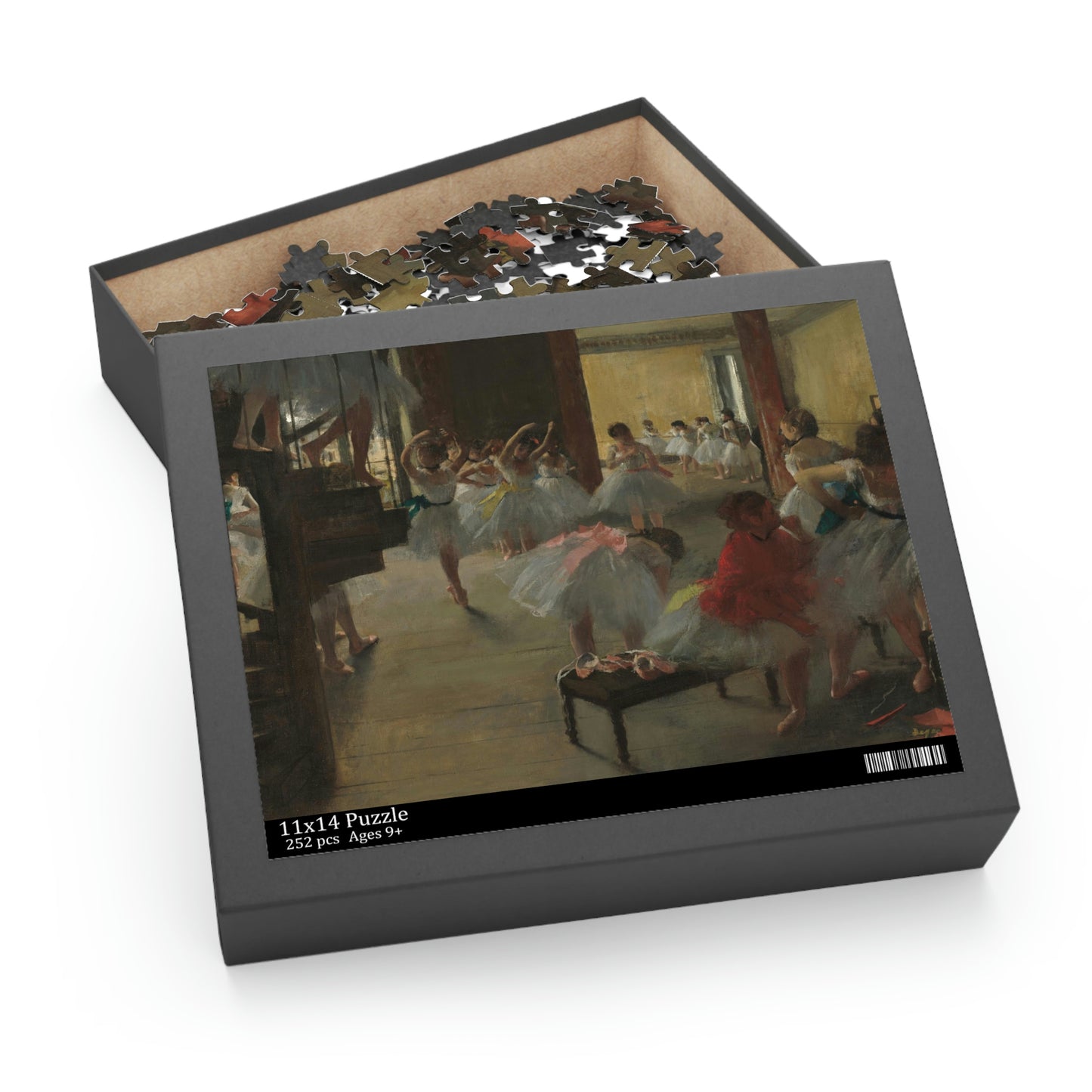 The Dance Class, Edgar Degas (120, 252, 500-Piece Puzzle)