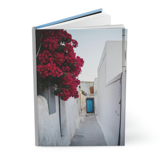 Greek doors, Zara Neifield Photography- Hardcover Journal Matte