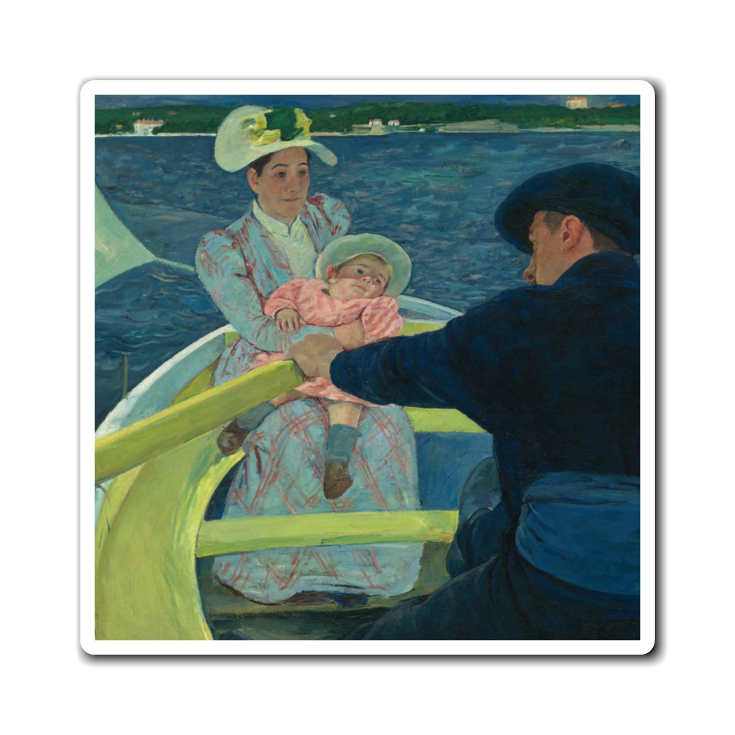 The Boating Party, Mary Cassat - Magnets