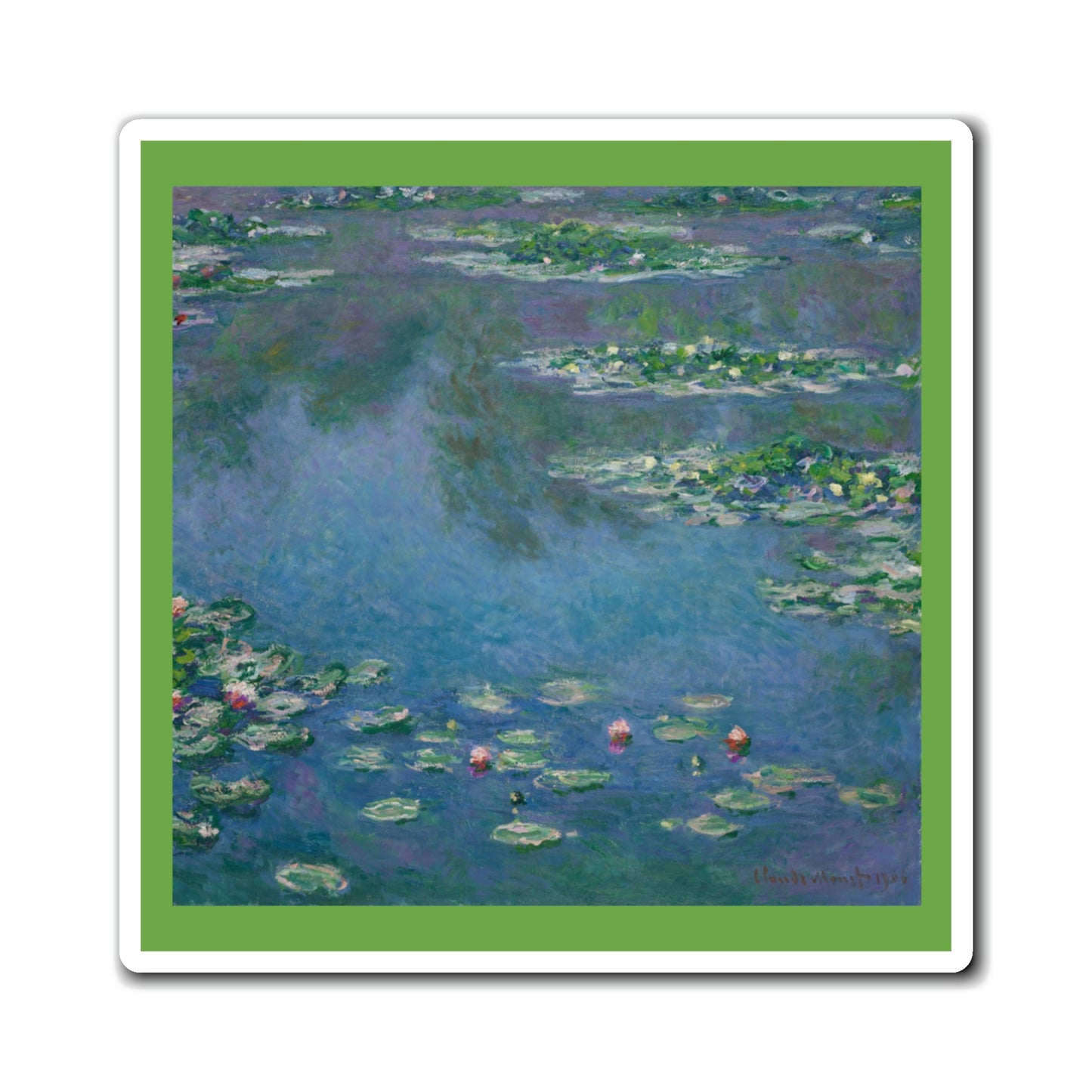 Water Lilies, Claude Monet - Magnets