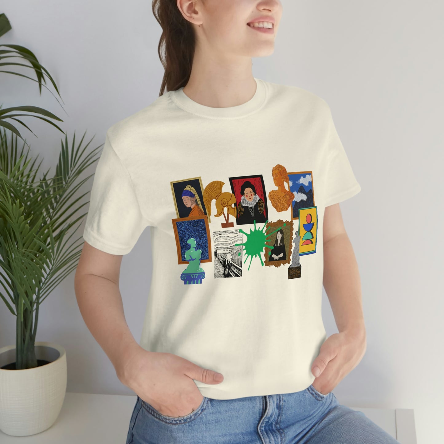 Art Collage - Unisex Jersey Short Sleeve Tee