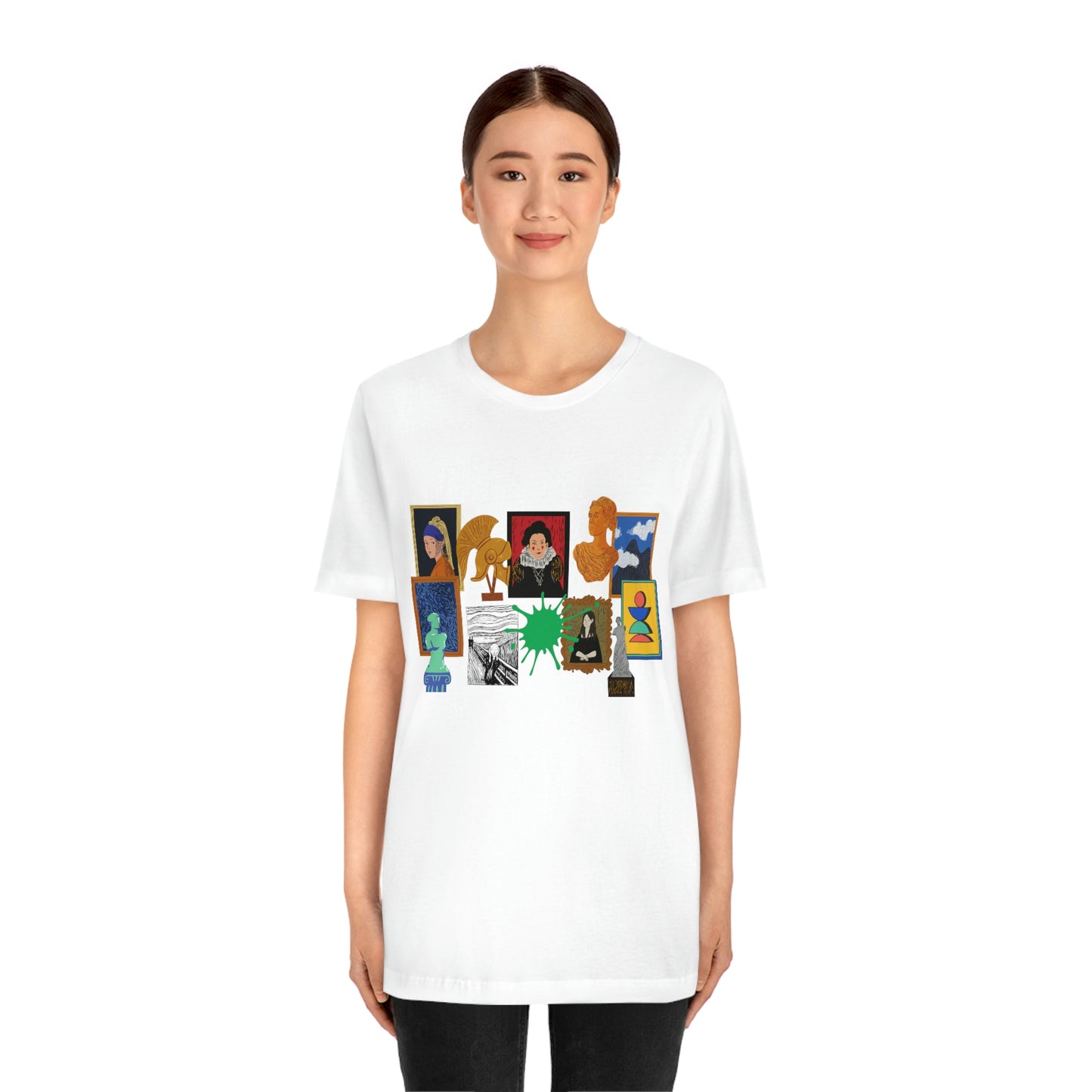 Art Collage - Unisex Jersey Short Sleeve Tee