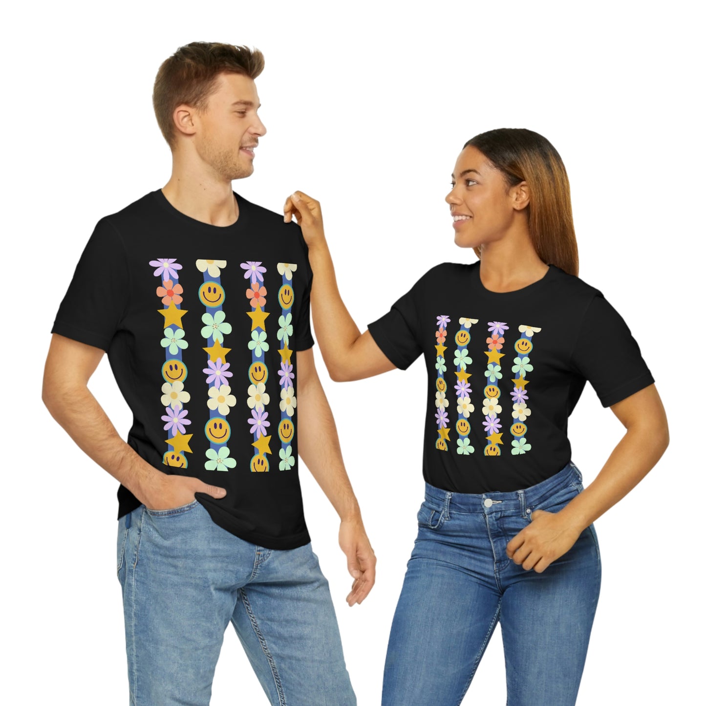 Happy - Unisex Jersey Short Sleeve Tee