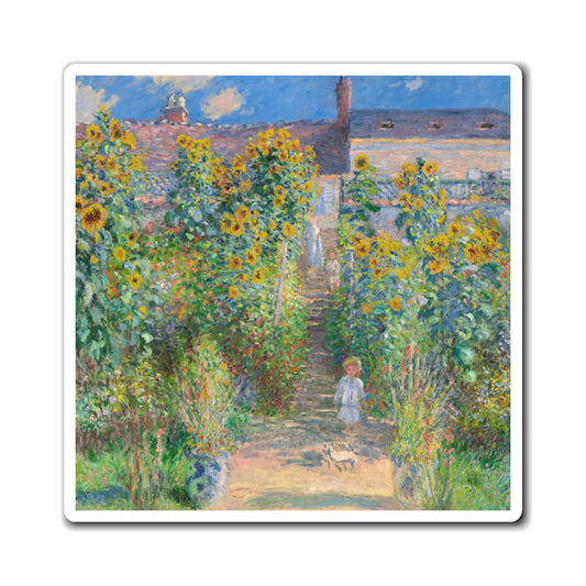 The Artist's Garden, Monet - Magnets
