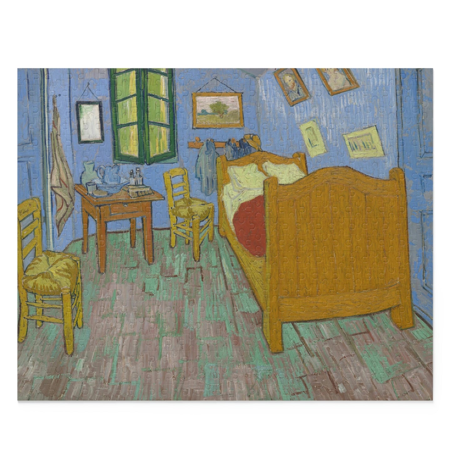 The Bedroom, Vincent Van Gogh (120, 252, 500-Piece Puzzle)