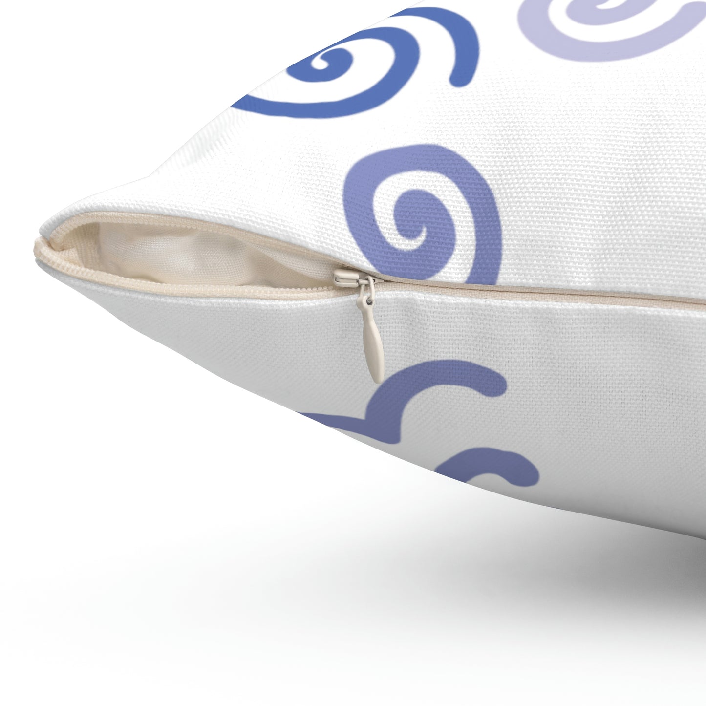 Swirl pillow - Spun Polyester Square Pillow