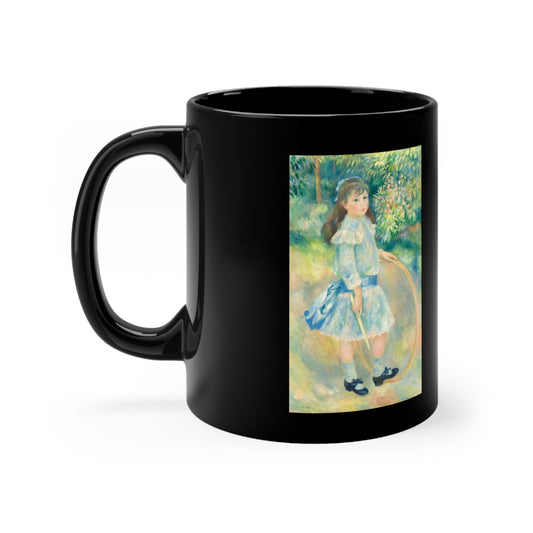 Renoir- Black mug 11oz