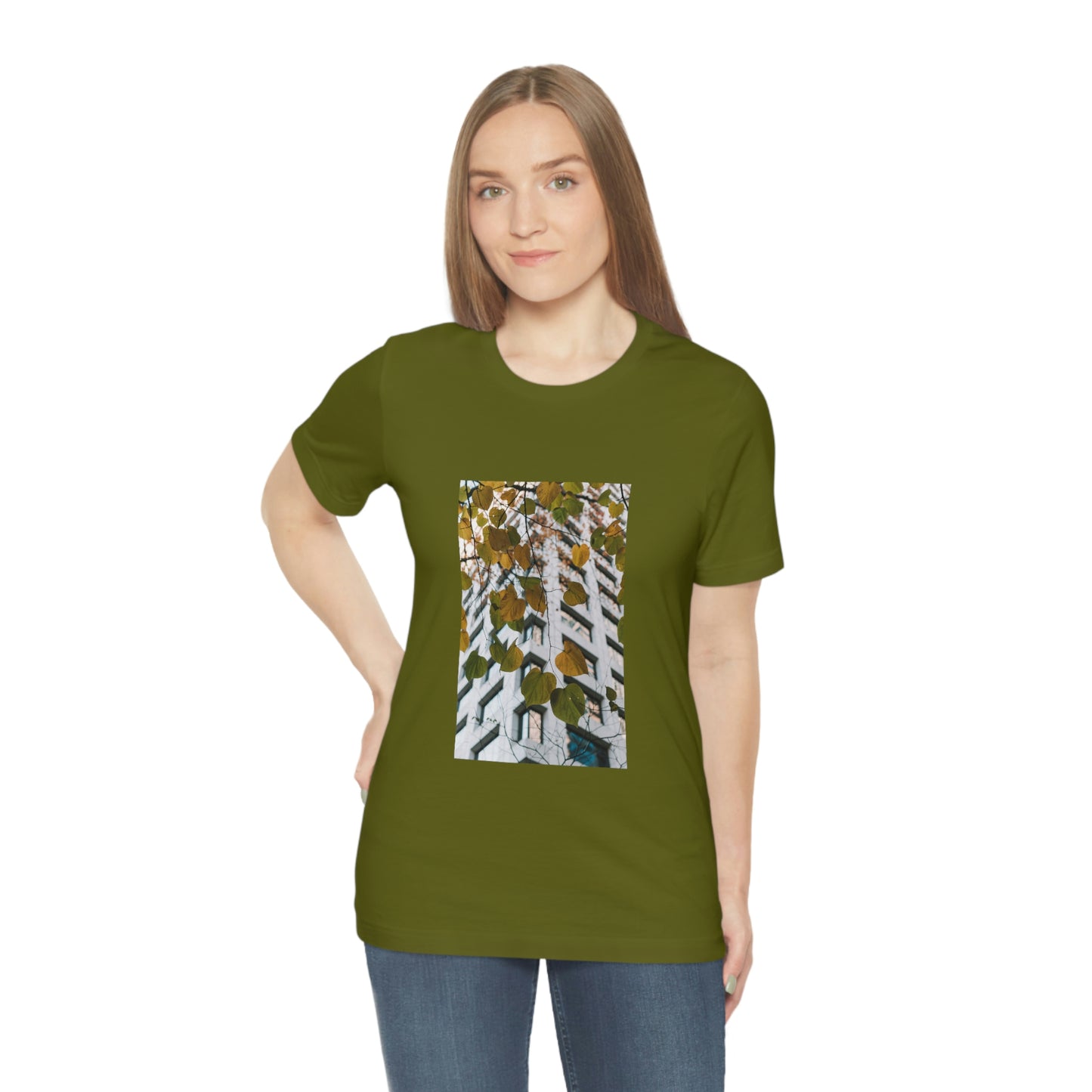 Leaves- Zara Neifield Photography - Unisex Jersey Short Sleeve Tee