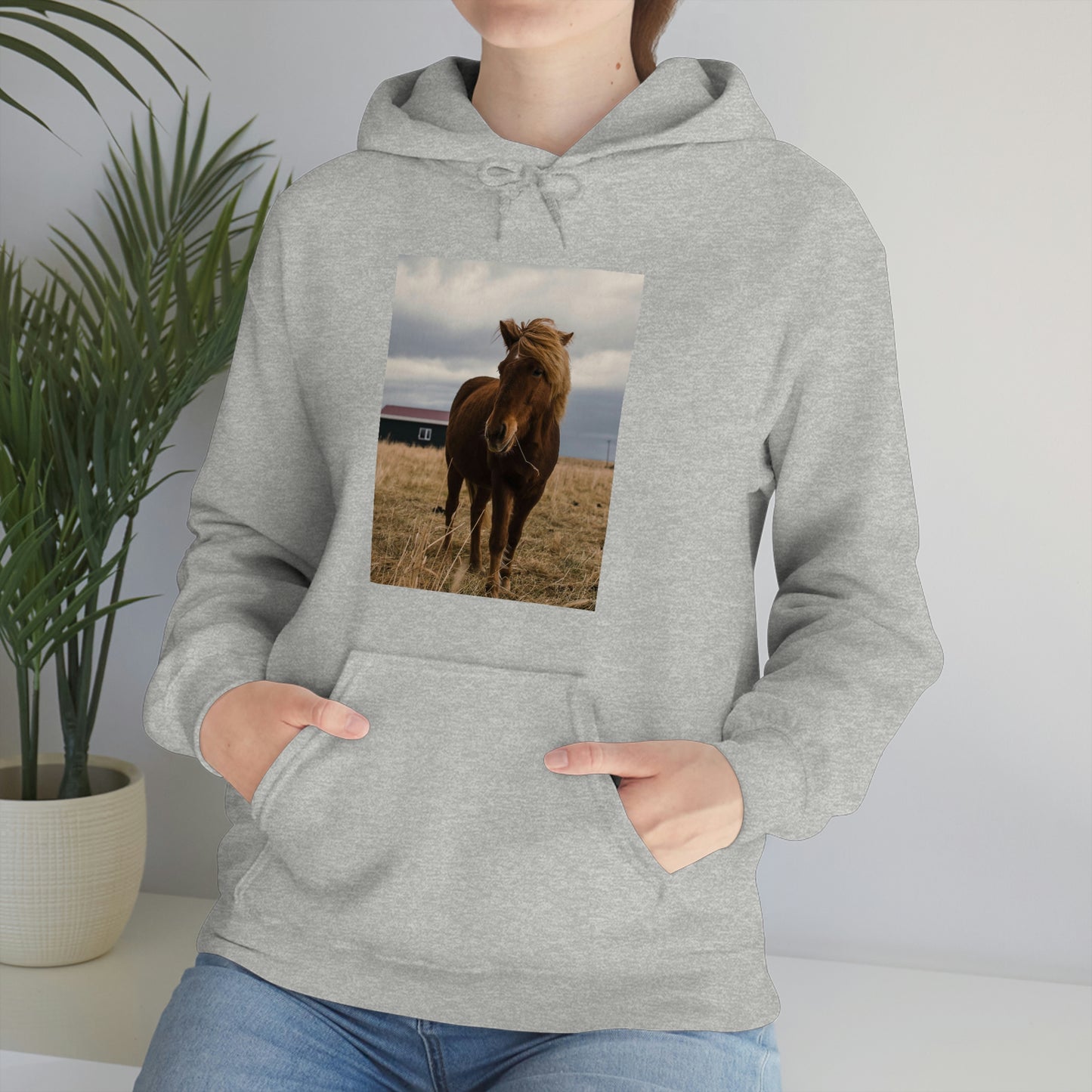 Icelandic Horse, Zara Neifield Photography - Unisex Heavy Blend™ Hooded Sweatshirt