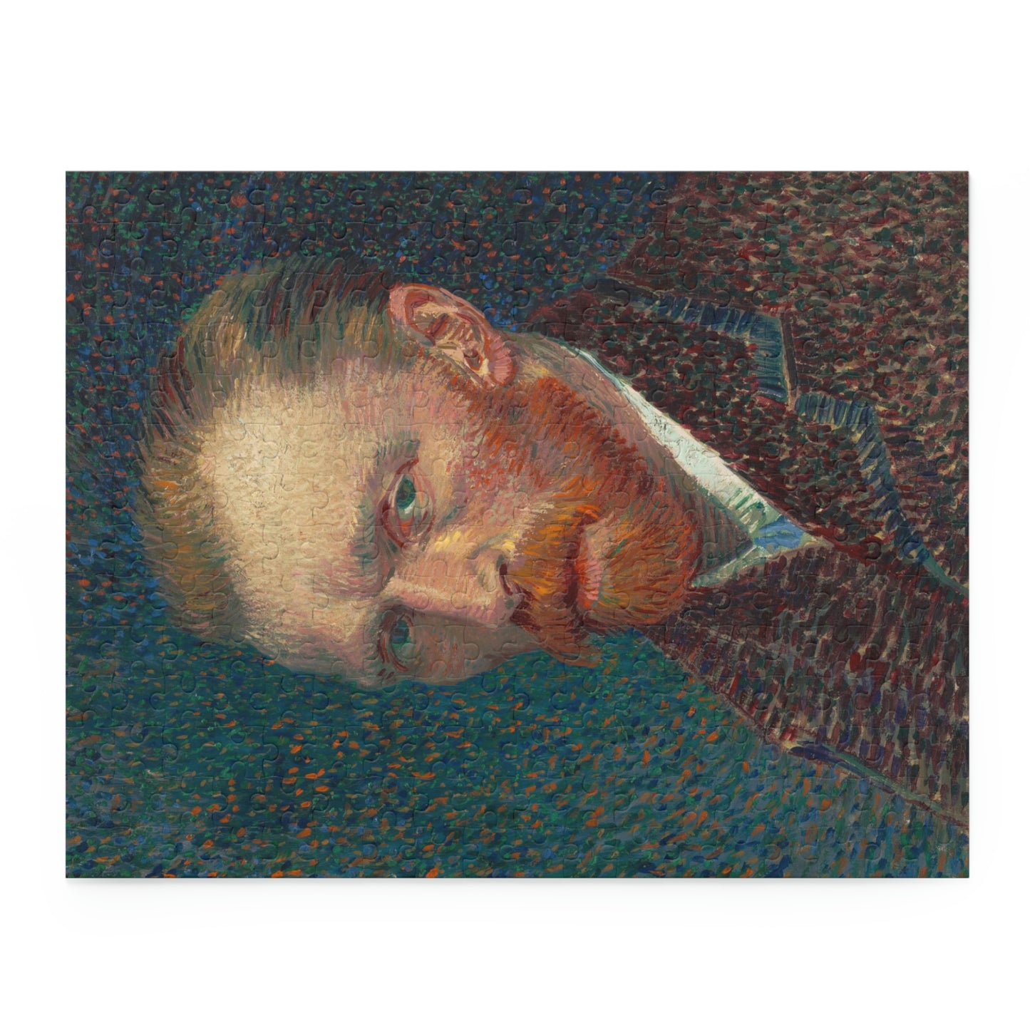 Self Portrait, Vincent Van Gogh (120, 252, 500-Piece Puzzle)