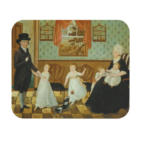 The Sargent Family, Samuel McIntire Mouse Pad (Rectangle)