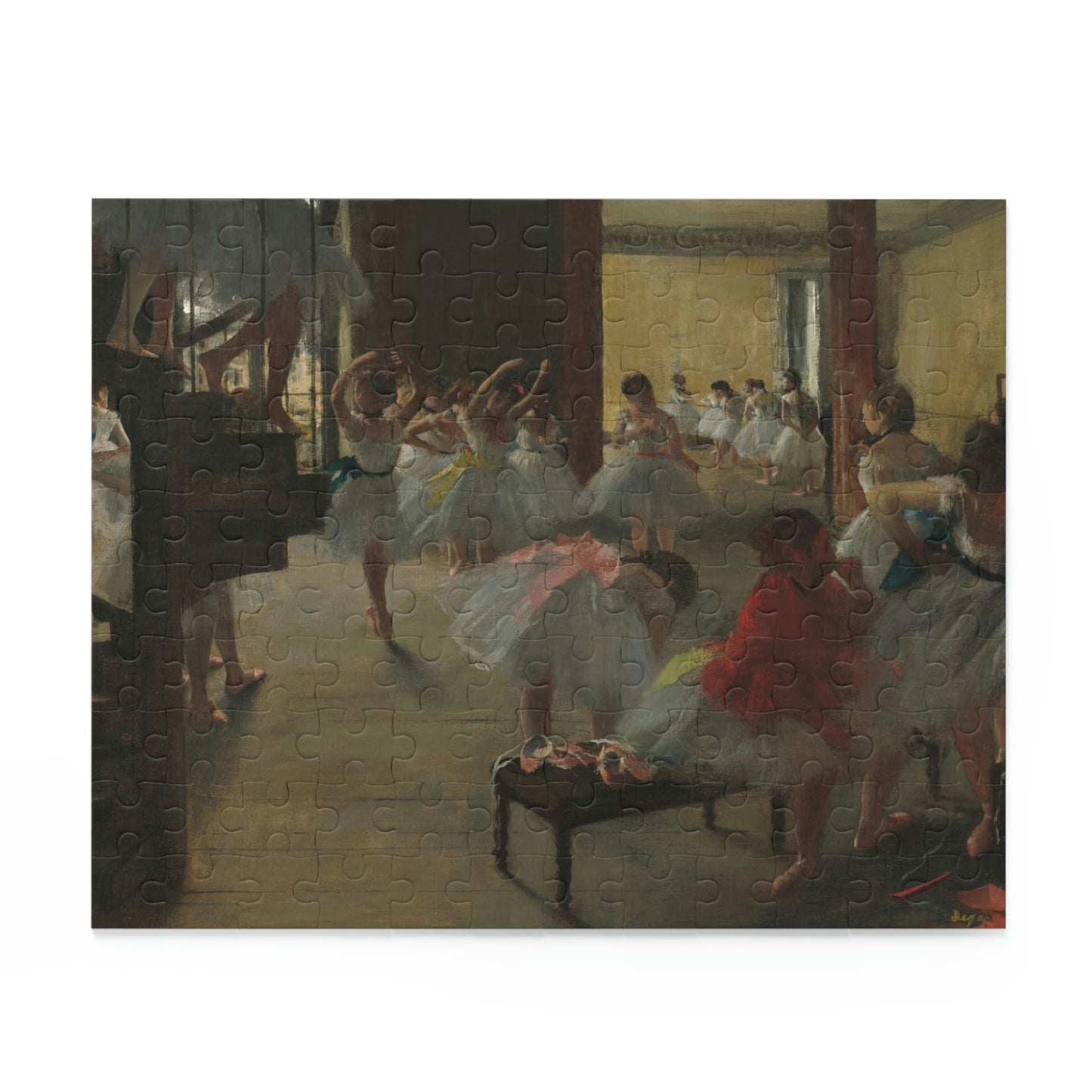 The Dance Class, Edgar Degas (120, 252, 500-Piece Puzzle)