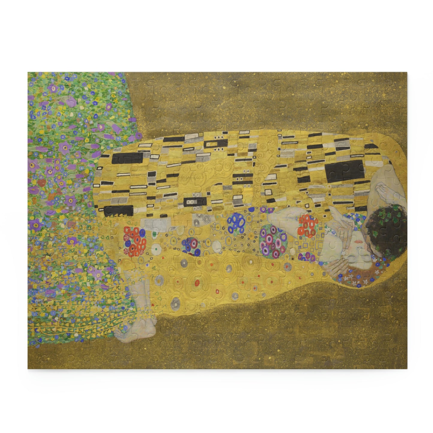 The Kiss, Gustav Klimt (120, 252, 500-Piece Puzzle)